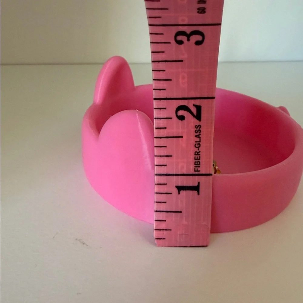 Pink Cat Ear Jewelry Dish